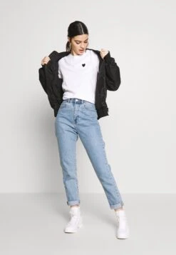 Even&Odd 2Pack - T-Shirt Basic - White/Black 9 Even&Odd 2Pack - T-Shirt Basic - White/Black -Even&Odd 44851c3666324c8baa548388a62278b4