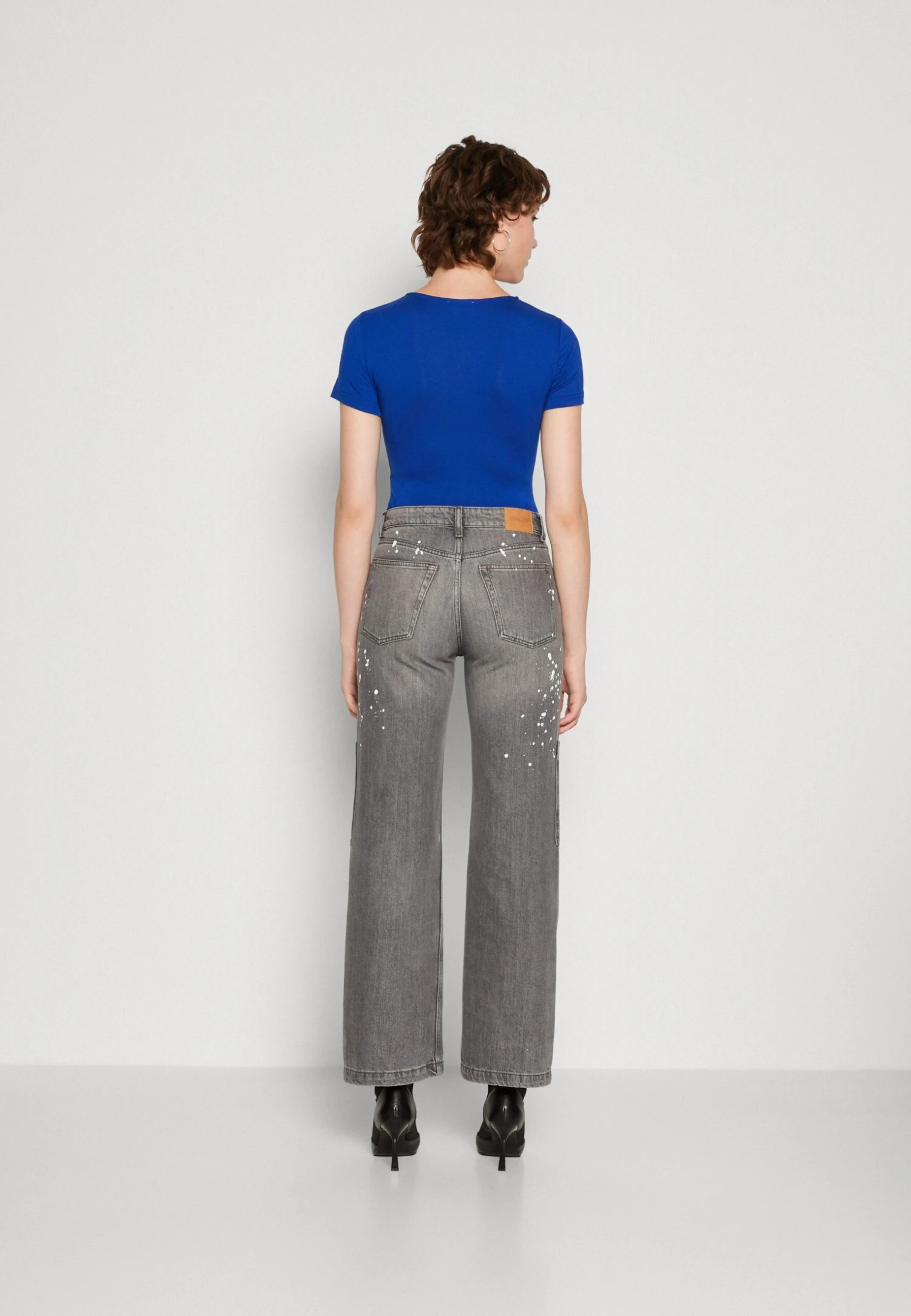 Even&Odd 2 Pack - T-Shirt Basic - Blue/Mottled Dark Grey 5 Even&Odd 2 Pack - T-Shirt Basic - Blue/Mottled Dark Grey - Afbeelding 3