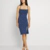 Even&Odd Strappy Mini Bodycon Dress- Jerseyjurk - Blue/White 1 Even&Odd Strappy Mini Bodycon Dress- Jerseyjurk - Blue/White -Even&Odd 471e2a6e63de489795c904428426f6f9