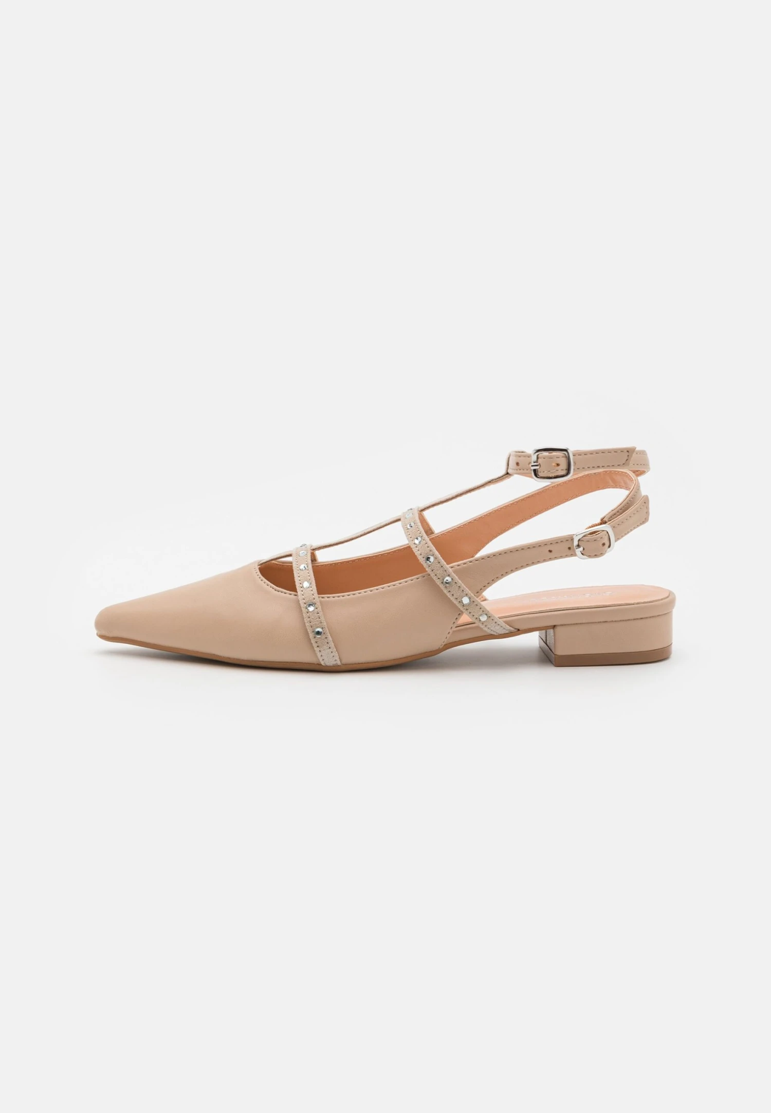 Even&Odd Slingback Ballerina´S - Beige 4 Even&Odd Slingback Ballerina´S - Beige - Afbeelding 2