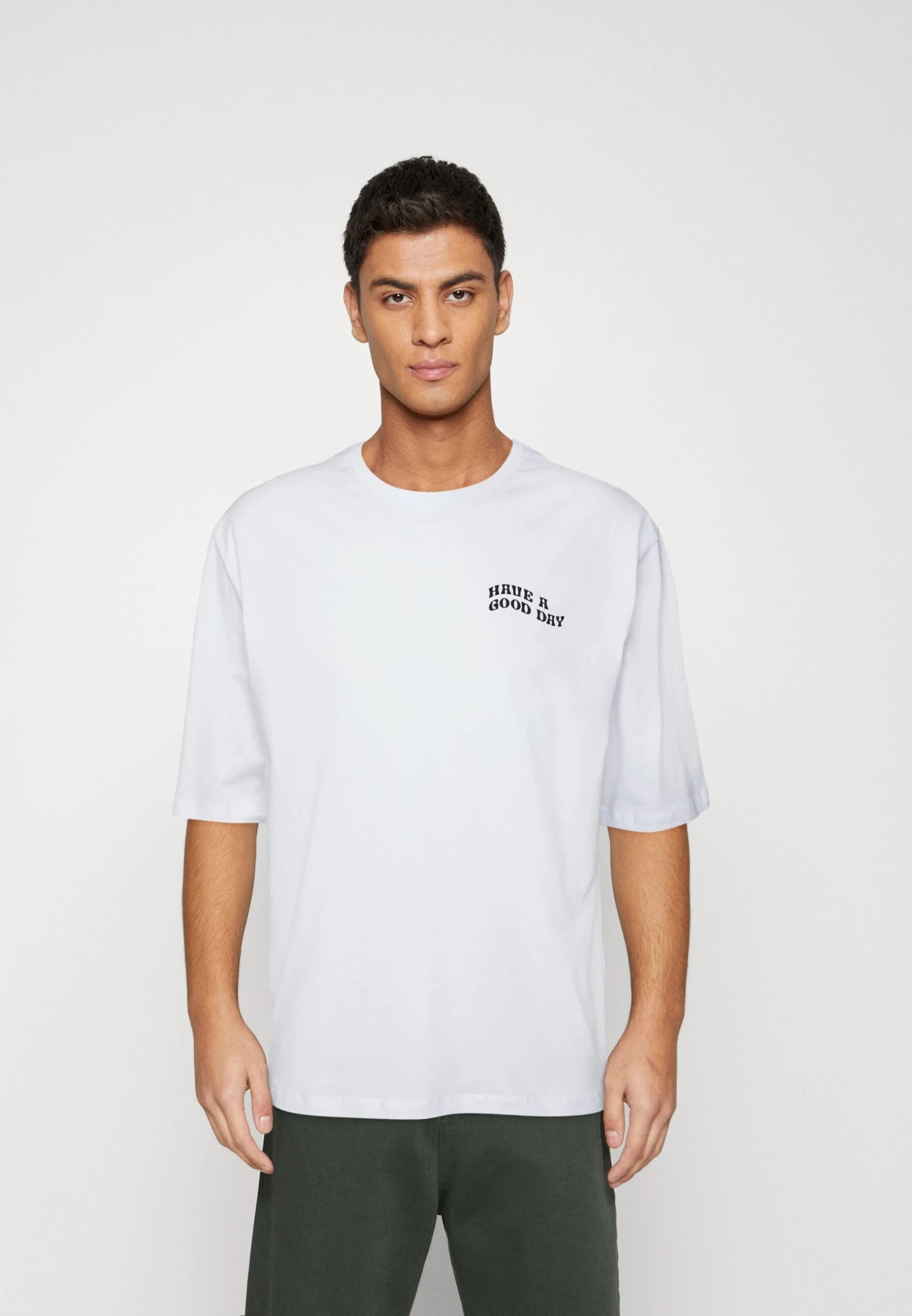 Even&Odd Unisex - T-Shirt Print - White 5 Even&Odd Unisex - T-Shirt Print - White - Afbeelding 3