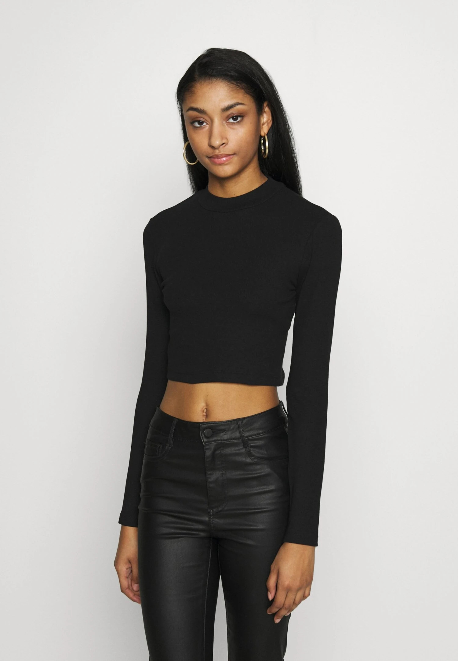 Even&Odd 2 Pack - Longsleeve - Light Grey/Black 7 Even&Odd 2 Pack - Longsleeve - Light Grey/Black - Afbeelding 5