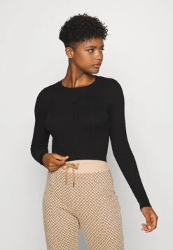 Even&Odd 2 Pack - Trui - Black/Sand -Even&Odd 4e2af4b278eb498cbfc21789575b42ec