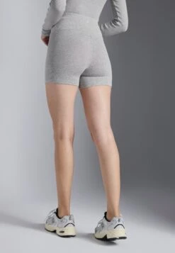 HIGH RISE BOOTY SHORTS - Legging - Mottled Light Grey 10 HIGH RISE BOOTY SHORTS - Legging - Mottled Light Grey -Even&Odd 4e42c0b3dde343aaaf2d97b137e710a4