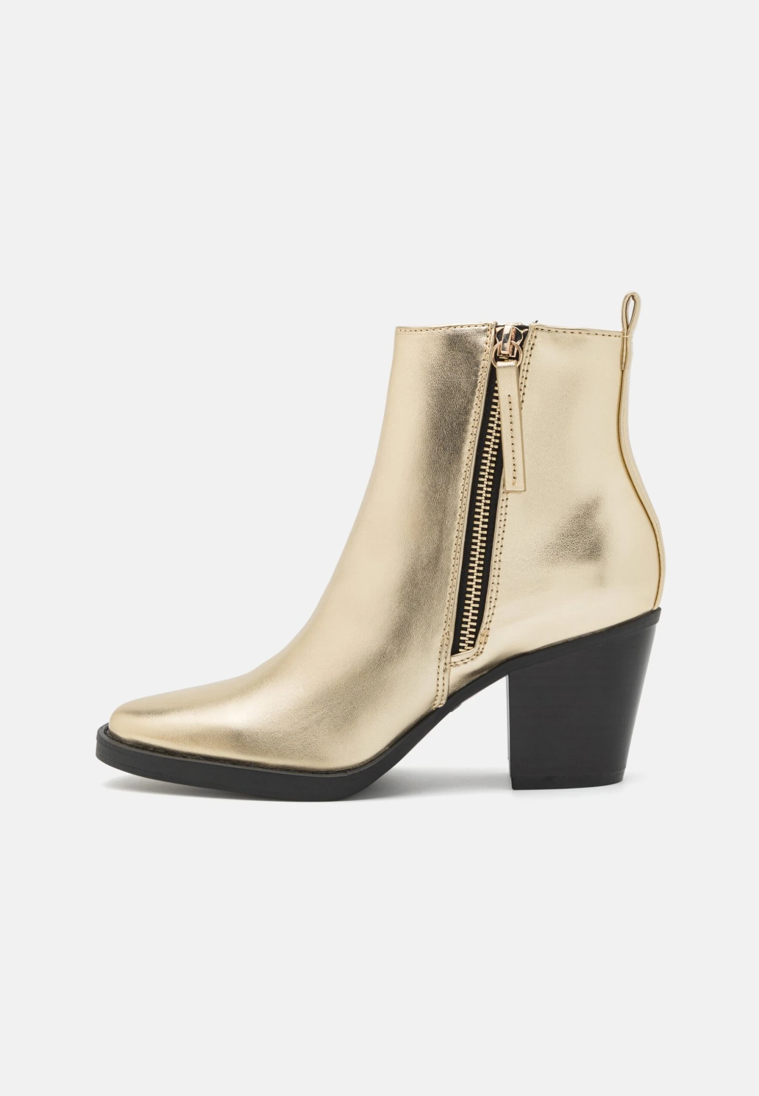 Even&Odd Cowboy-/Bikerlaarsjes - Gold 4 Even&Odd Cowboy-/Bikerlaarsjes - Gold - Afbeelding 2