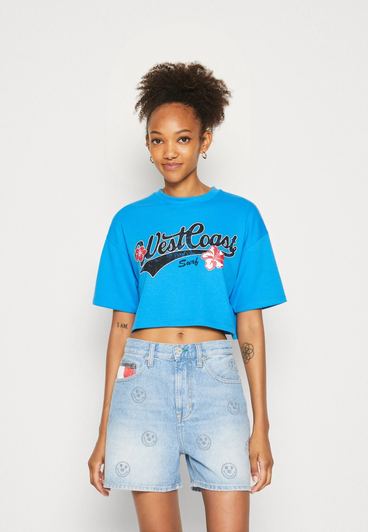 Even&Odd T-Shirt Print - Blue 3 Even&Odd T-Shirt Print - Blue