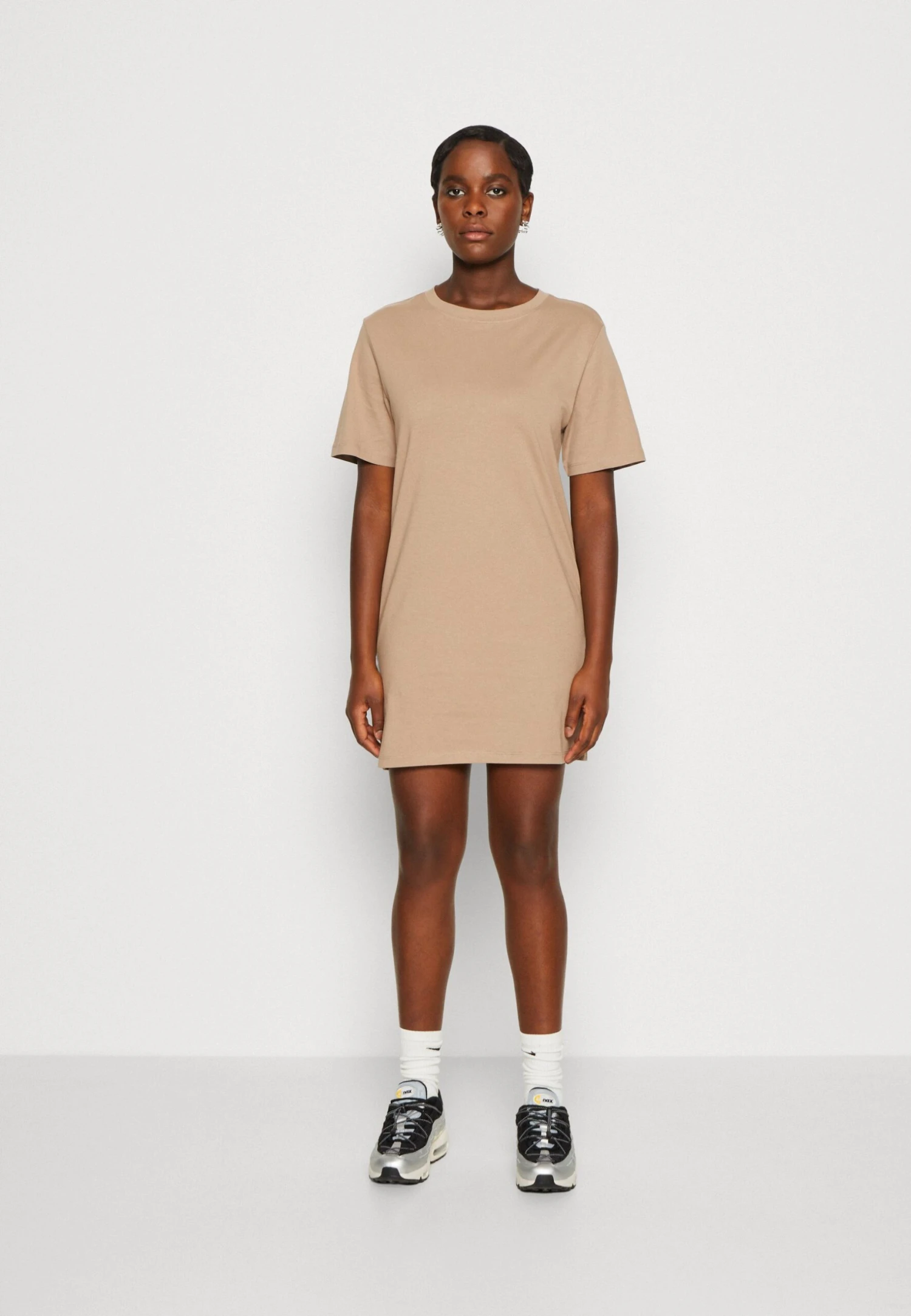 Even&Odd 2 Pack - Jerseyjurk - White/Taupe 4 Even&Odd 2 Pack - Jerseyjurk - White/Taupe - Afbeelding 2