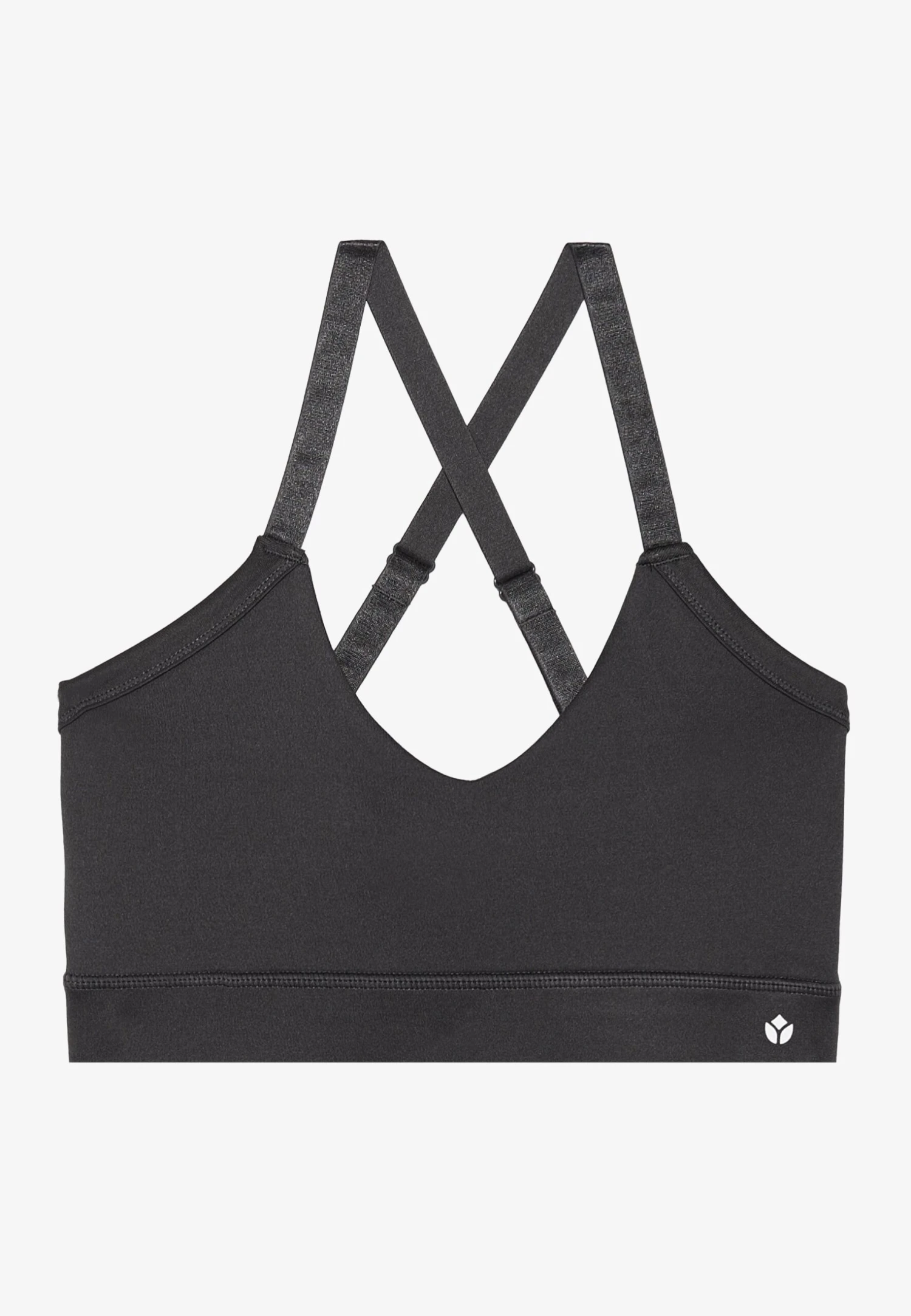 ESSENTIAL QUICK DRY MEDIUM SUPPORT SPORTS BRA WITH ADJUSTABLE CROSS BACK - Sport-bh Met Medium Support - Black 8 ESSENTIAL QUICK DRY MEDIUM SUPPORT SPORTS BRA WITH ADJUSTABLE CROSS BACK - Sport-bh Met Medium Support - Black - Afbeelding 6