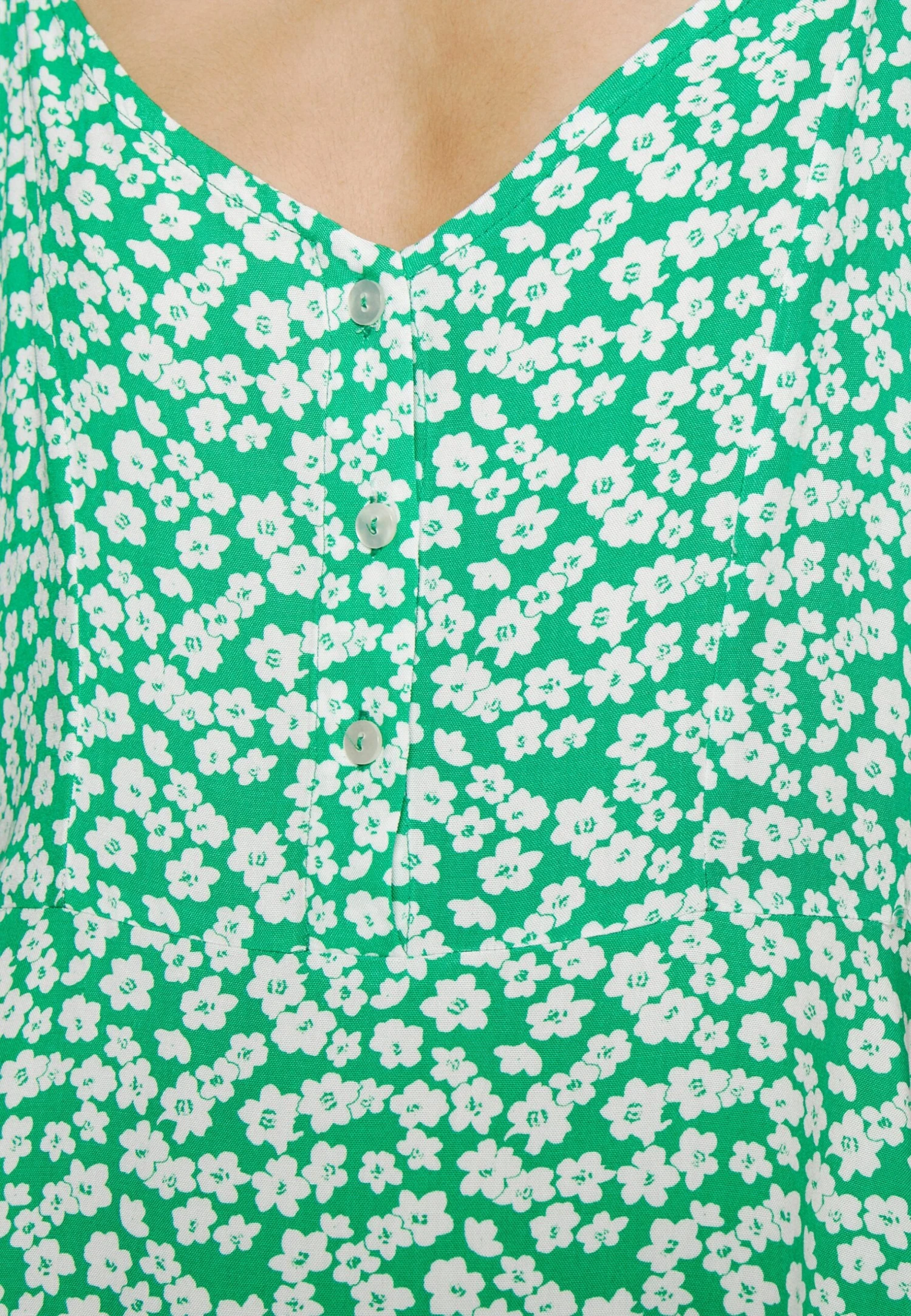 Even&Odd Jurk - Green/White 7 Even&Odd Jurk - Green/White - Afbeelding 5