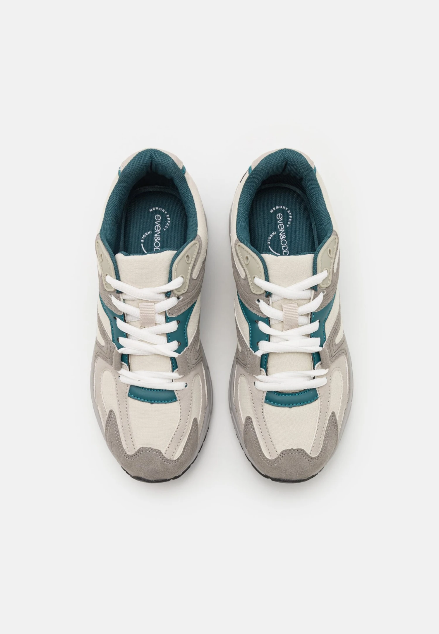 Even&Odd Sneakers Laag - Turquoise/Grey 8 Even&Odd Sneakers Laag - Turquoise/Grey - Afbeelding 6