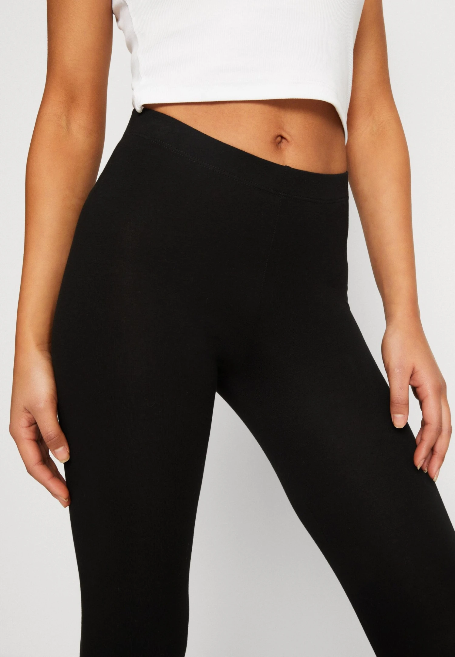 Even&Odd 3 Pack - Legging - Black/Khaki/Mottled Dark Grey 10 Even&Odd 3 Pack - Legging - Black/Khaki/Mottled Dark Grey - Afbeelding 8