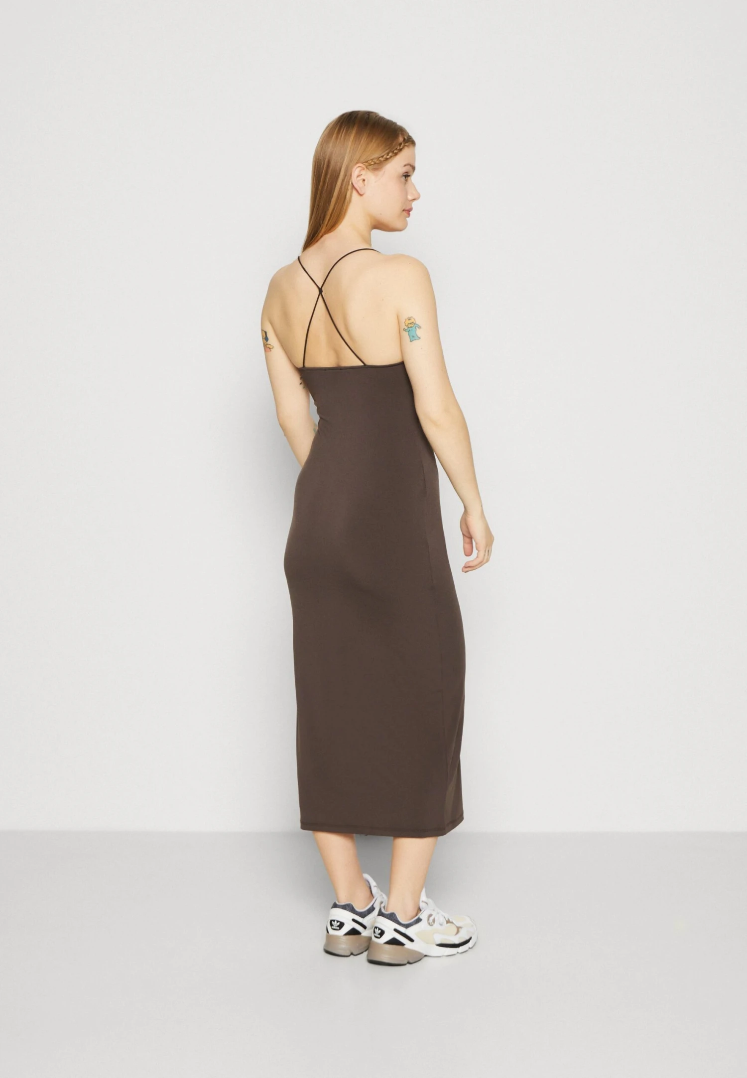 Even&Odd Jerseyjurk - Brown 5 Even&Odd Jerseyjurk - Brown - Afbeelding 3