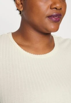 2 Pack - T-Shirt Basic - Dark Brown/Off-White 13 2 Pack - T-Shirt Basic - Dark Brown/Off-White -Even&Odd 5b224520990f47daba15081436b5beec