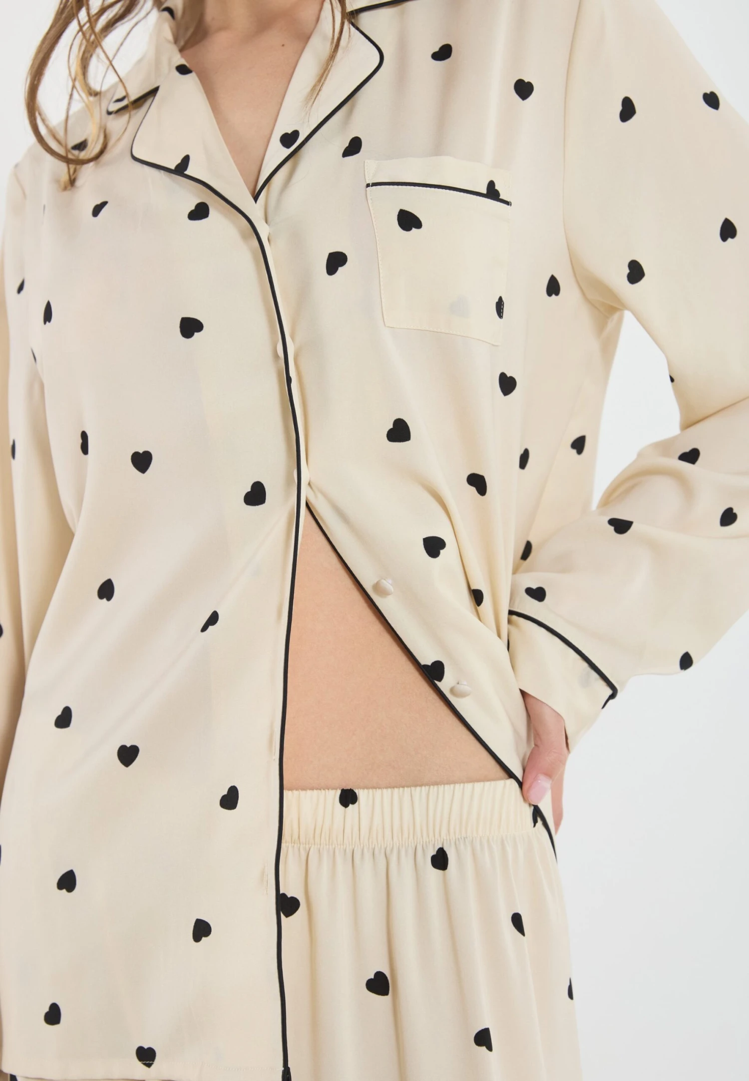 Even&Odd SET - Pyjama - Ivory 7 Even&Odd SET - Pyjama - Ivory - Afbeelding 5