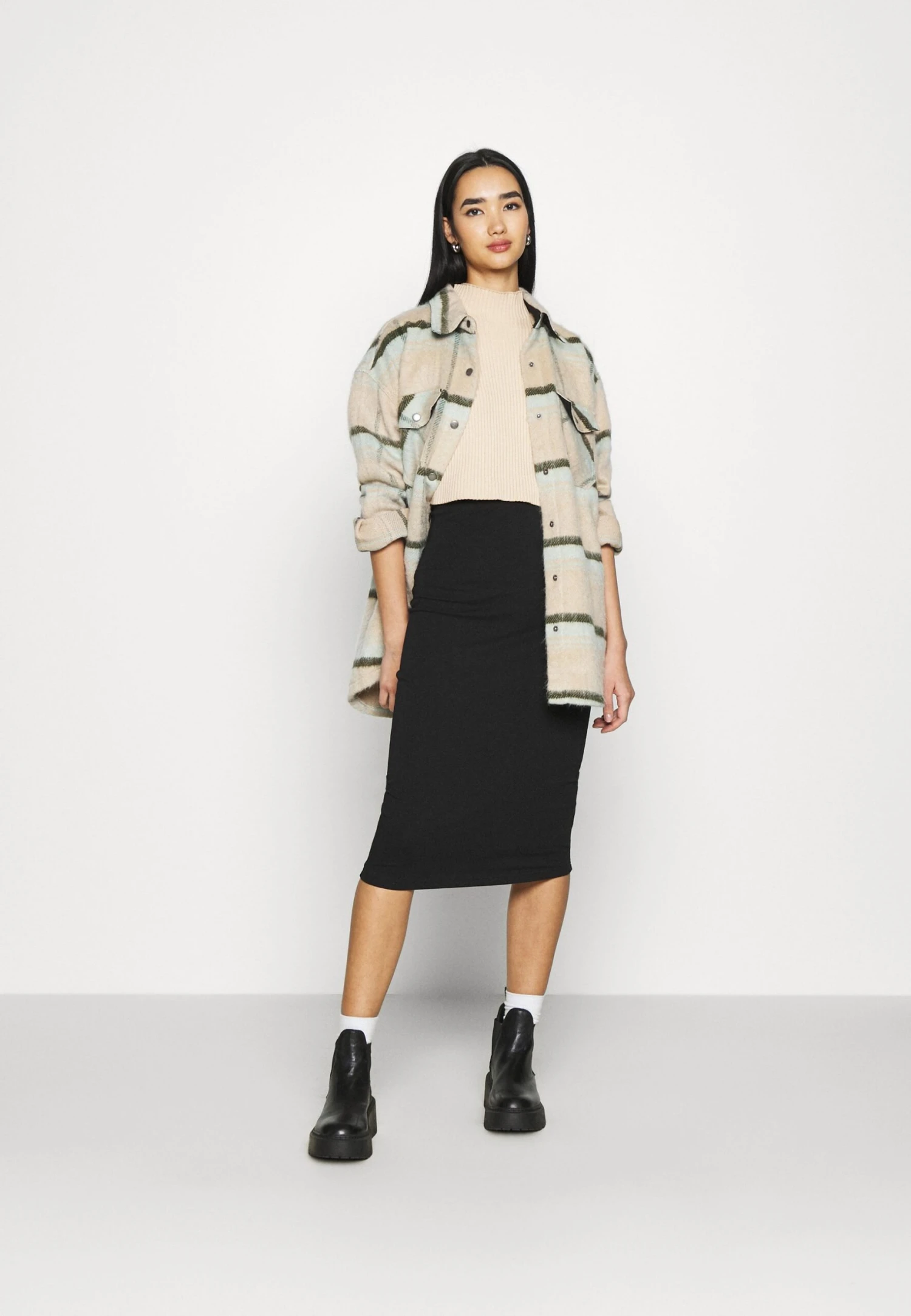 Even&Odd 2 Pack - Kokerrok - Black/Bordeaux 4 Even&Odd 2 Pack - Kokerrok - Black/Bordeaux - Afbeelding 2