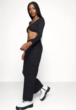 Even&Odd Cargobroek - Black -Even&Odd 5f4222796d24477088245c95b334e478