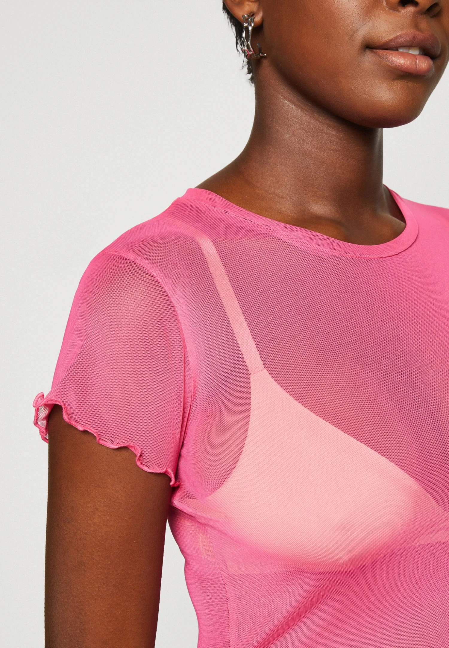 Even&Odd T-Shirt Print - Pink 8 Even&Odd T-Shirt Print - Pink - Afbeelding 6