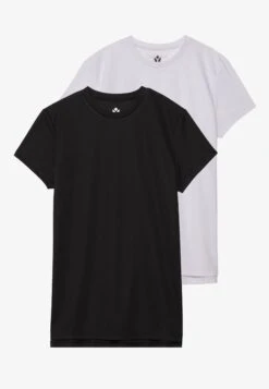 ESSENTIAL 2 PACK SHORT SLEEVE SPORTS T SHIRT - T-shirt Basic - Black/white 14 ESSENTIAL 2 PACK SHORT SLEEVE SPORTS T SHIRT - T-shirt Basic - Black/white -Even&Odd 619b64be788947f6b0a7ca30dceb2be0