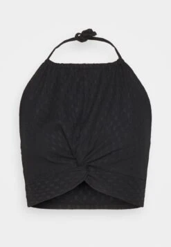 Even&Odd Wrinkle Halter- Top - Black 14 Even&Odd Wrinkle Halter- Top - Black -Even&Odd 61d1a520cbe14f42ab28eef2d0c3bbe0