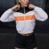 Cropped Training Jacket - Trainingsvest - White 2 Cropped Training Jacket - Trainingsvest - White -Even&Odd 62db2e8a5aae446b85bf23f8e3948f1f
