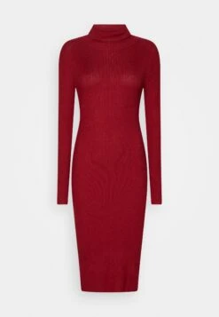 Even&Odd Gebreide Jurk - Bordeaux
