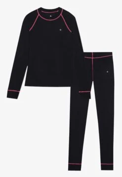 2 PIECE LONG SLEEVE TOP AND LEGGINGS SET - Hemd - Black/pink 15 2 PIECE LONG SLEEVE TOP AND LEGGINGS SET - Hemd - Black/pink -Even&Odd 67109868d2fd44778095558d607048be
