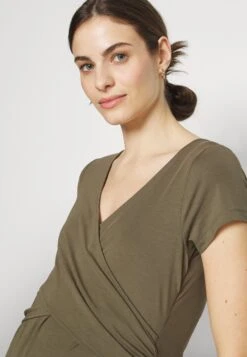 2Pack - T-Shirt Basic - Khaki/Dark Blue 13 2Pack - T-Shirt Basic - Khaki/Dark Blue -Even&Odd 682dc67cb73c403da4dcfcc6c98502e5