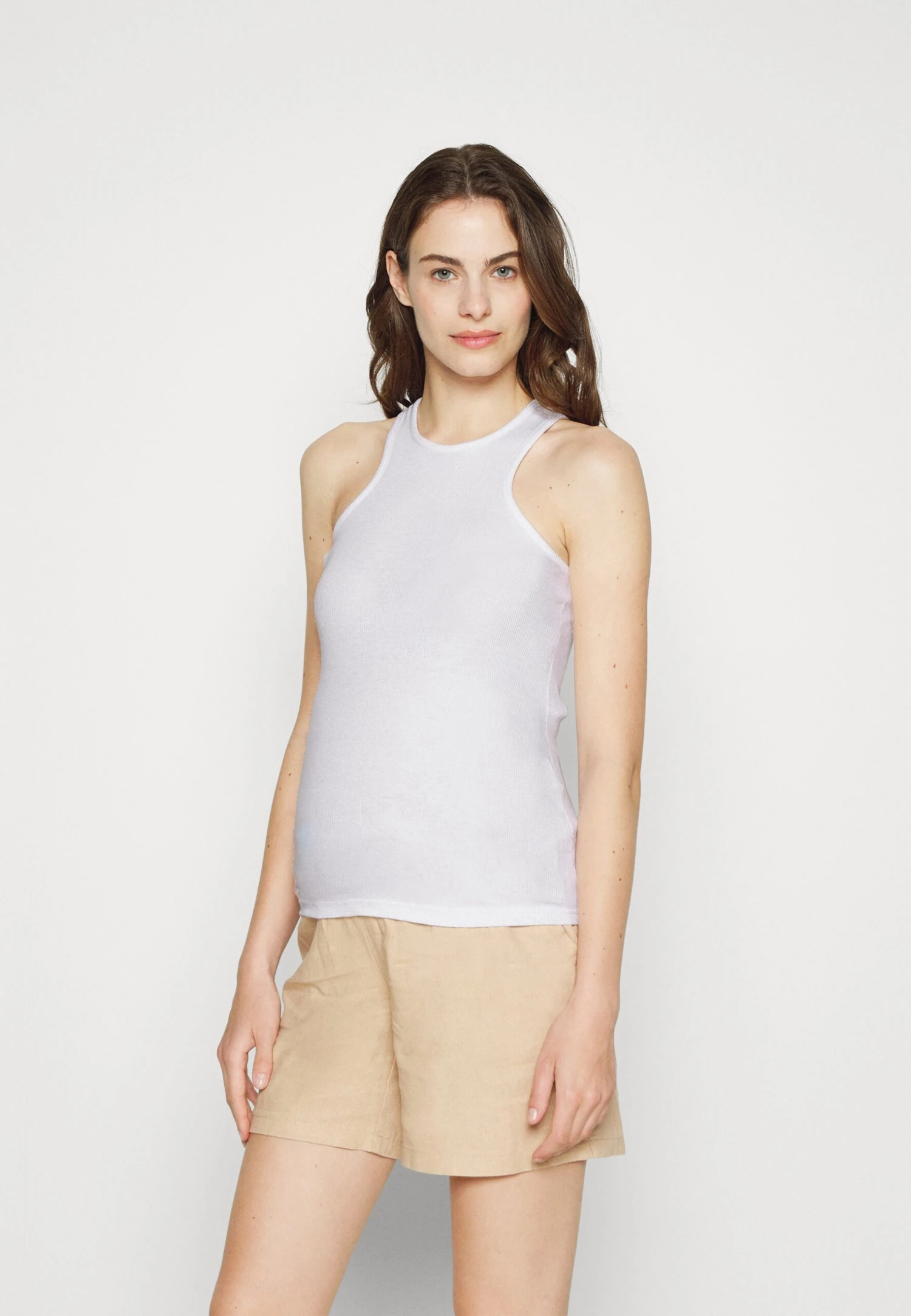 2 Pack - Top - White/Brown 4 2 Pack - Top - White/Brown - Afbeelding 2