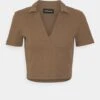 Even&Odd Poloshirt - Brown 2 Even&Odd Poloshirt - Brown -Even&Odd 6b6d741fd76049e9a141e7b26a9c0bb2