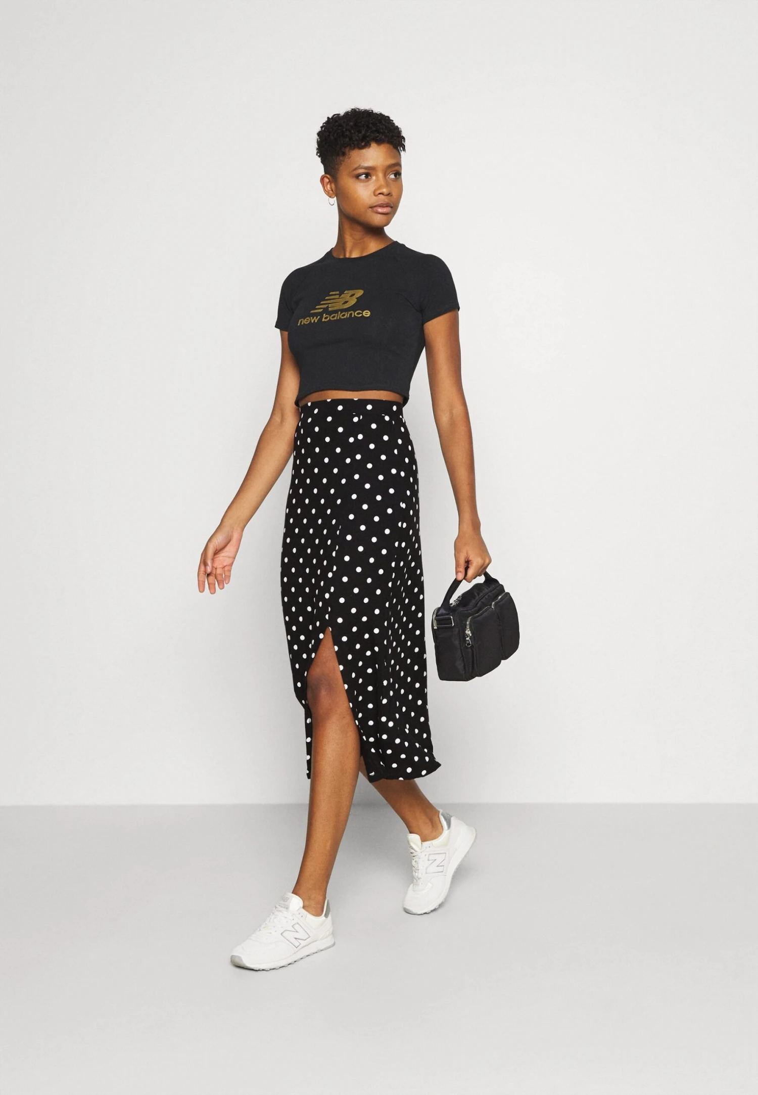 Even&Odd Kokerrok - Black/White 4 Even&Odd Kokerrok - Black/White - Afbeelding 2