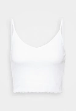 Even&Odd Strappy Lettuce Crop 3 Pack - Top - White/Beige/Brown 9 Even&Odd Strappy Lettuce Crop 3 Pack - Top - White/Beige/Brown -Even&Odd 6d368b0bca764039a4a5da20aefffba4