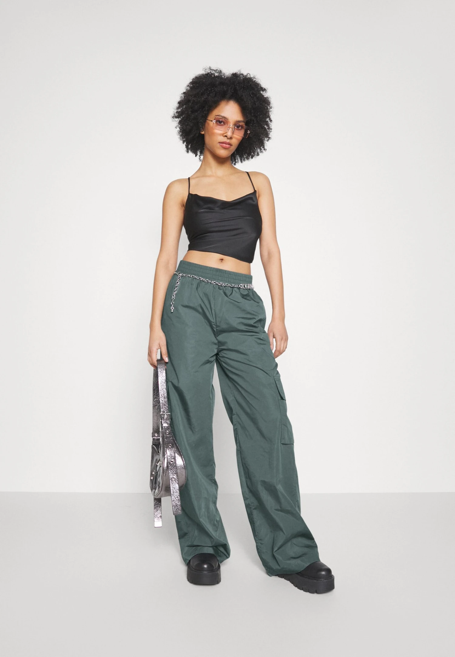 Cargobroek - Dark Green 4 Cargobroek - Dark Green - Afbeelding 2