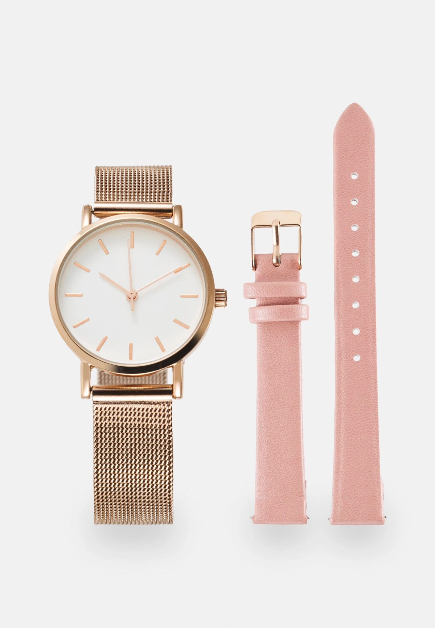 Even&Odd Set - Horloge - Rose Gold-Coloured/Pink 3 Even&Odd Set - Horloge - Rose Gold-Coloured/Pink