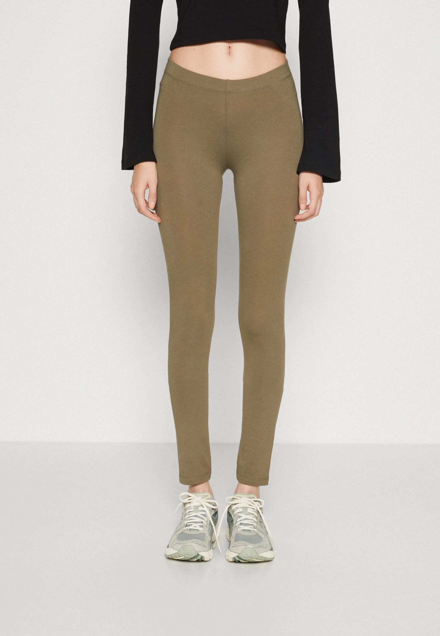 Even&Odd 2 Pack - Legging - Black/Dark Green 4 Even&Odd 2 Pack - Legging - Black/Dark Green - Afbeelding 2