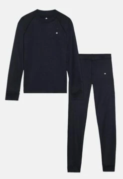 2 PIECE LONG SLEEVE TOP AND LEGGINGS SET - Hemd - Black/pink 21 2 PIECE LONG SLEEVE TOP AND LEGGINGS SET - Hemd - Black/pink -Even&Odd 79a87fcd707642d99f3147971ee7760d