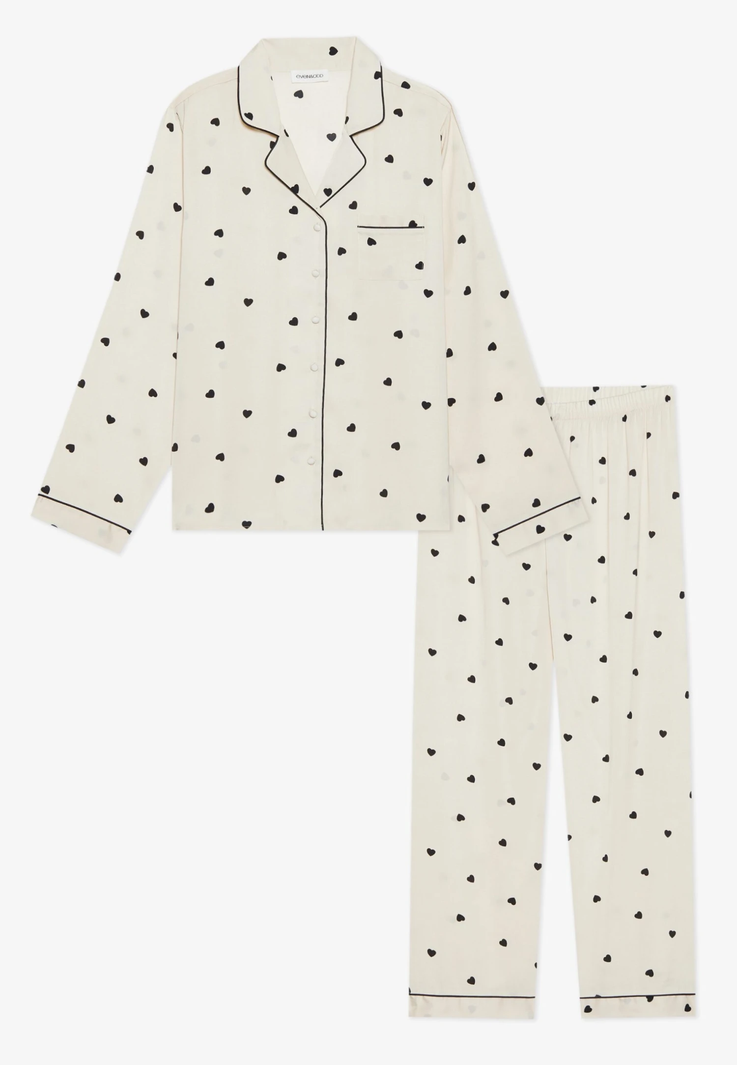 Even&Odd SET - Pyjama - Ivory 6 Even&Odd SET - Pyjama - Ivory - Afbeelding 4