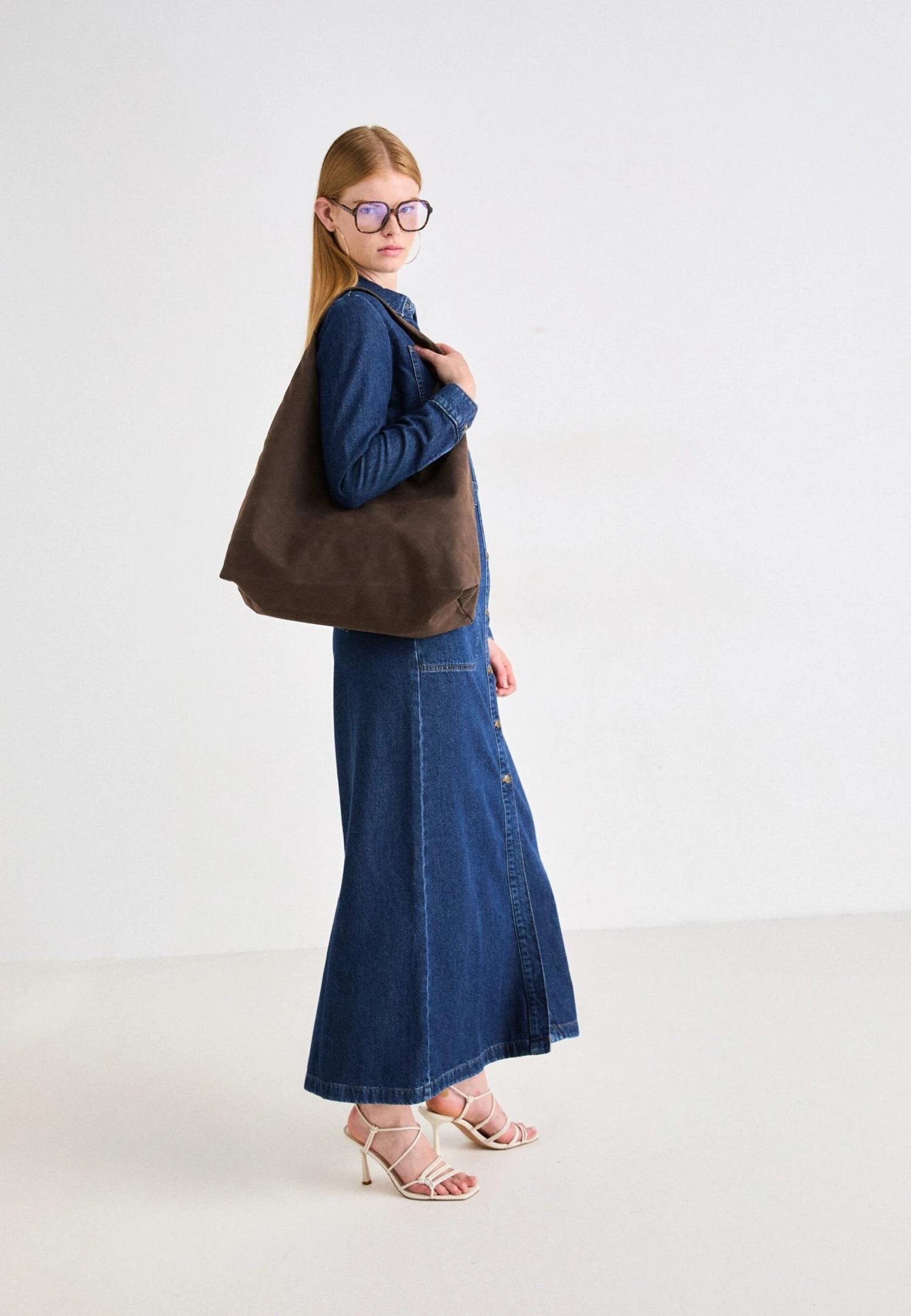 Even&Odd Shopper - Dark Brown 5 Even&Odd Shopper - Dark Brown - Afbeelding 3