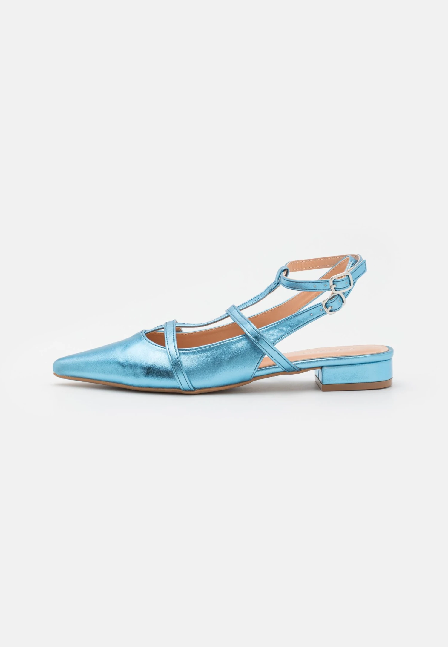 Even&Odd Slingback Ballerina´S - Blue 4 Even&Odd Slingback Ballerina´S - Blue - Afbeelding 2