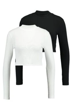 Even&Odd 2 Pack - Longsleeve -White/Black