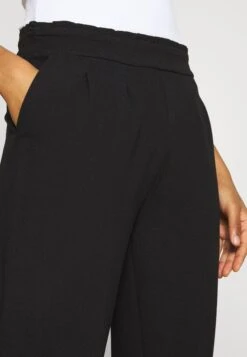 Even&Odd Paperbag Waist Tapered Trousers - Broek - Black 11 Even&Odd Paperbag Waist Tapered Trousers - Broek - Black -Even&Odd 8083fa9f25294f75bc3794bae9c7cde9