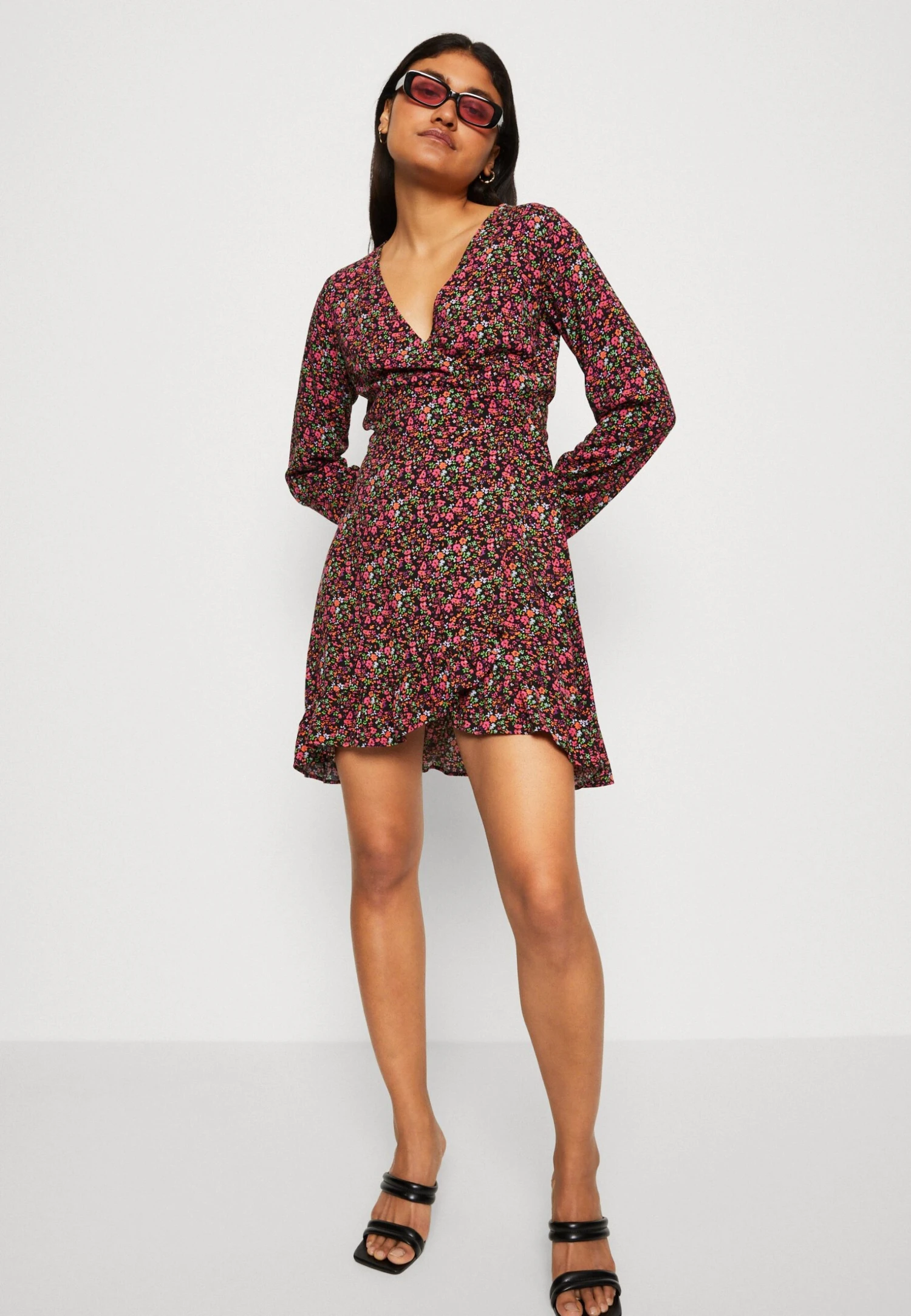 Even&Odd Jurk - Black/Pink 6 Even&Odd Jurk - Black/Pink - Afbeelding 4