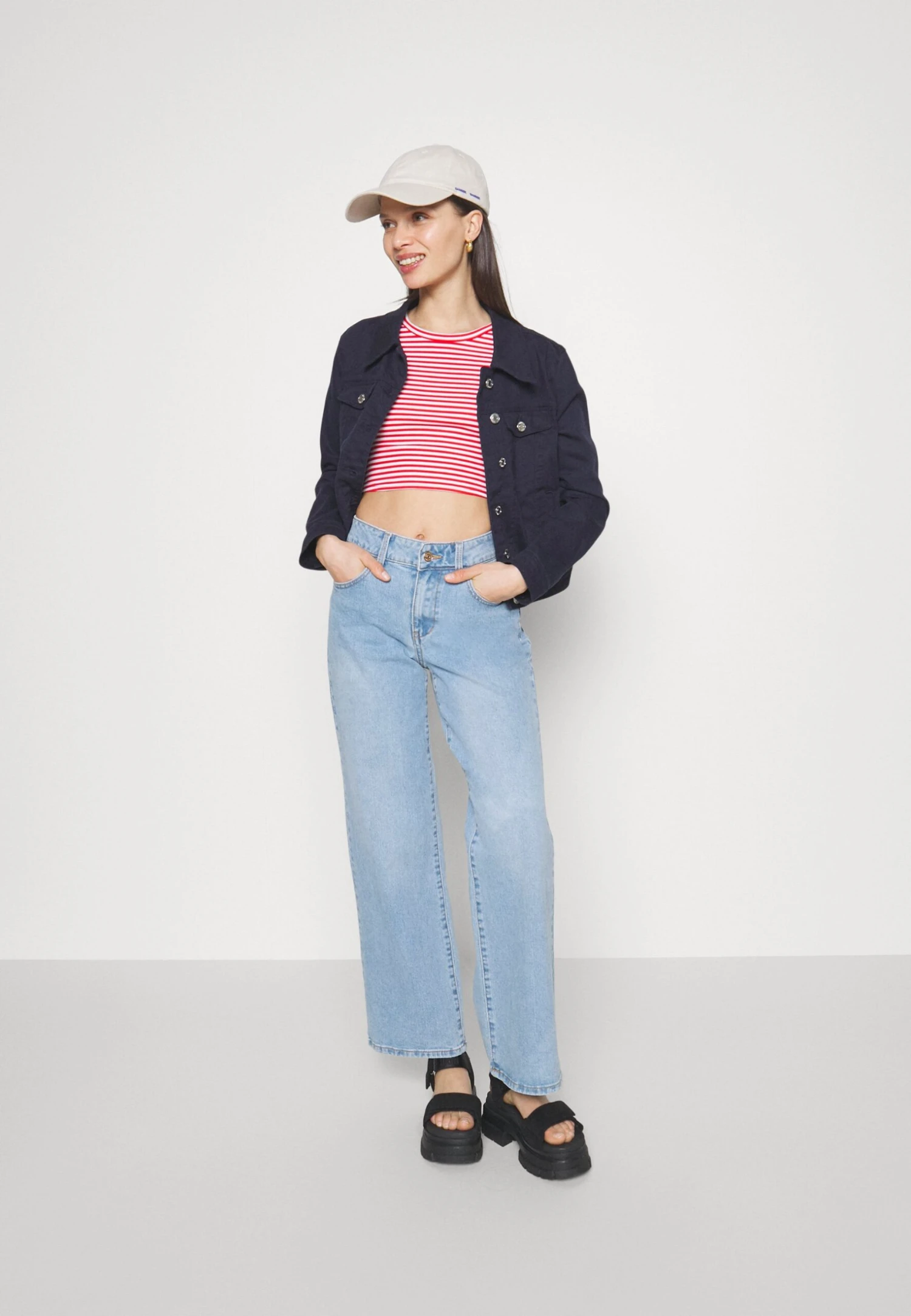 2 Pack - T-Shirt Basic - Red/White/Dark Blue 3 2 Pack - T-Shirt Basic - Red/White/Dark Blue