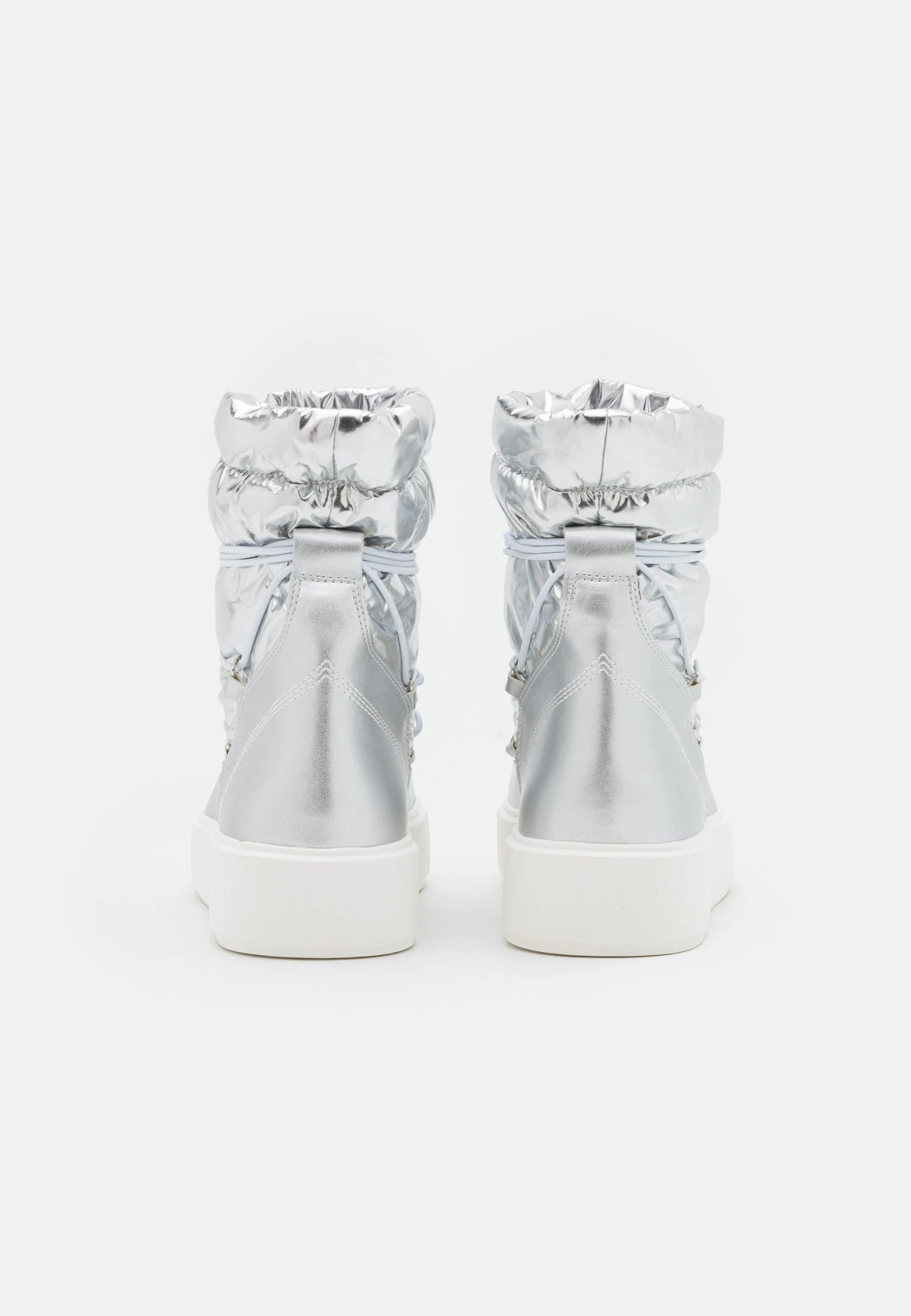 Even&Odd Snow Boot - Enkellaarsjes Met Plateauzool - Silver 6 Even&Odd Snow Boot - Enkellaarsjes Met Plateauzool - Silver - Afbeelding 4