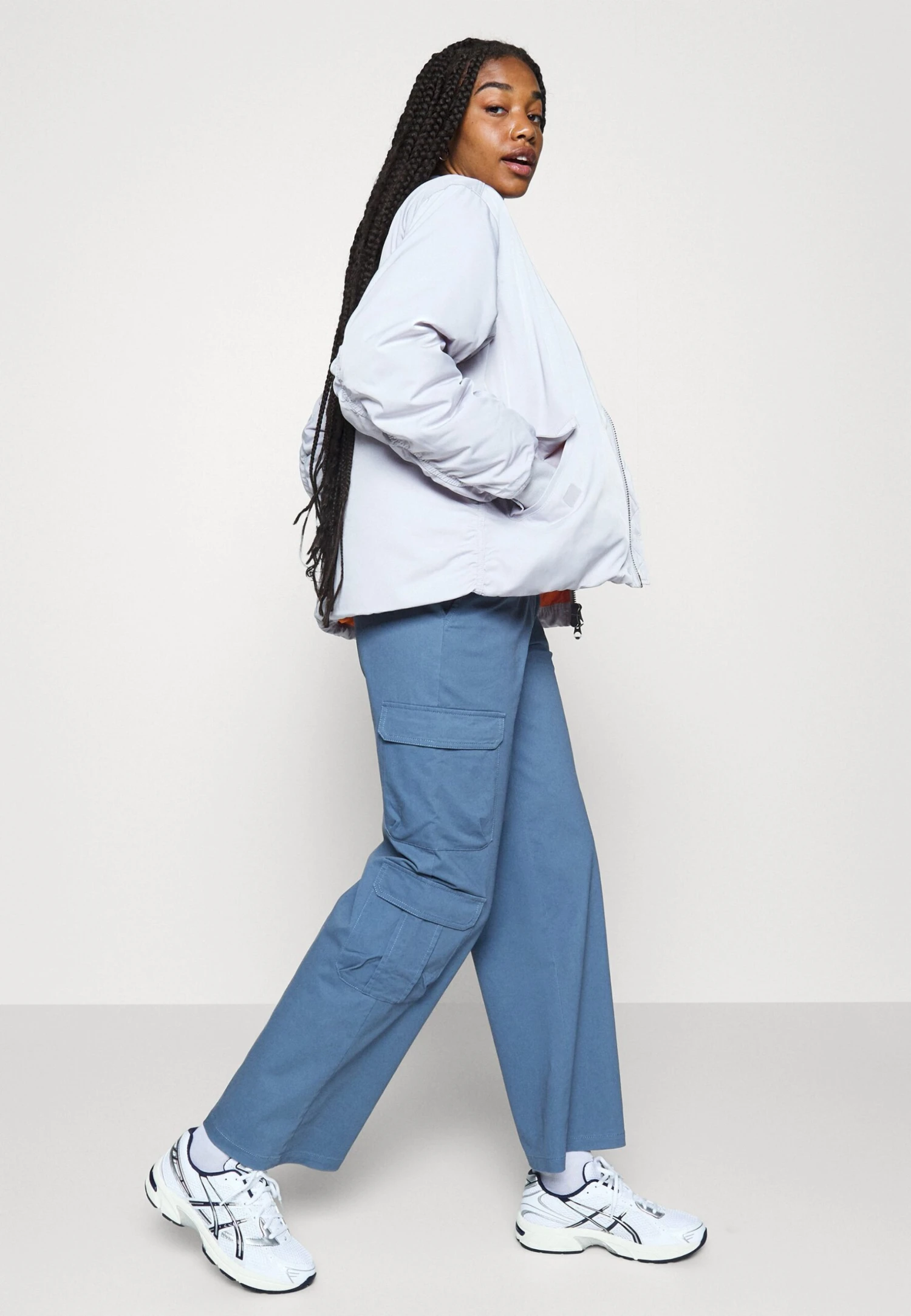 Even&Odd Cargobroek - Blue 6 Even&Odd Cargobroek - Blue - Afbeelding 4