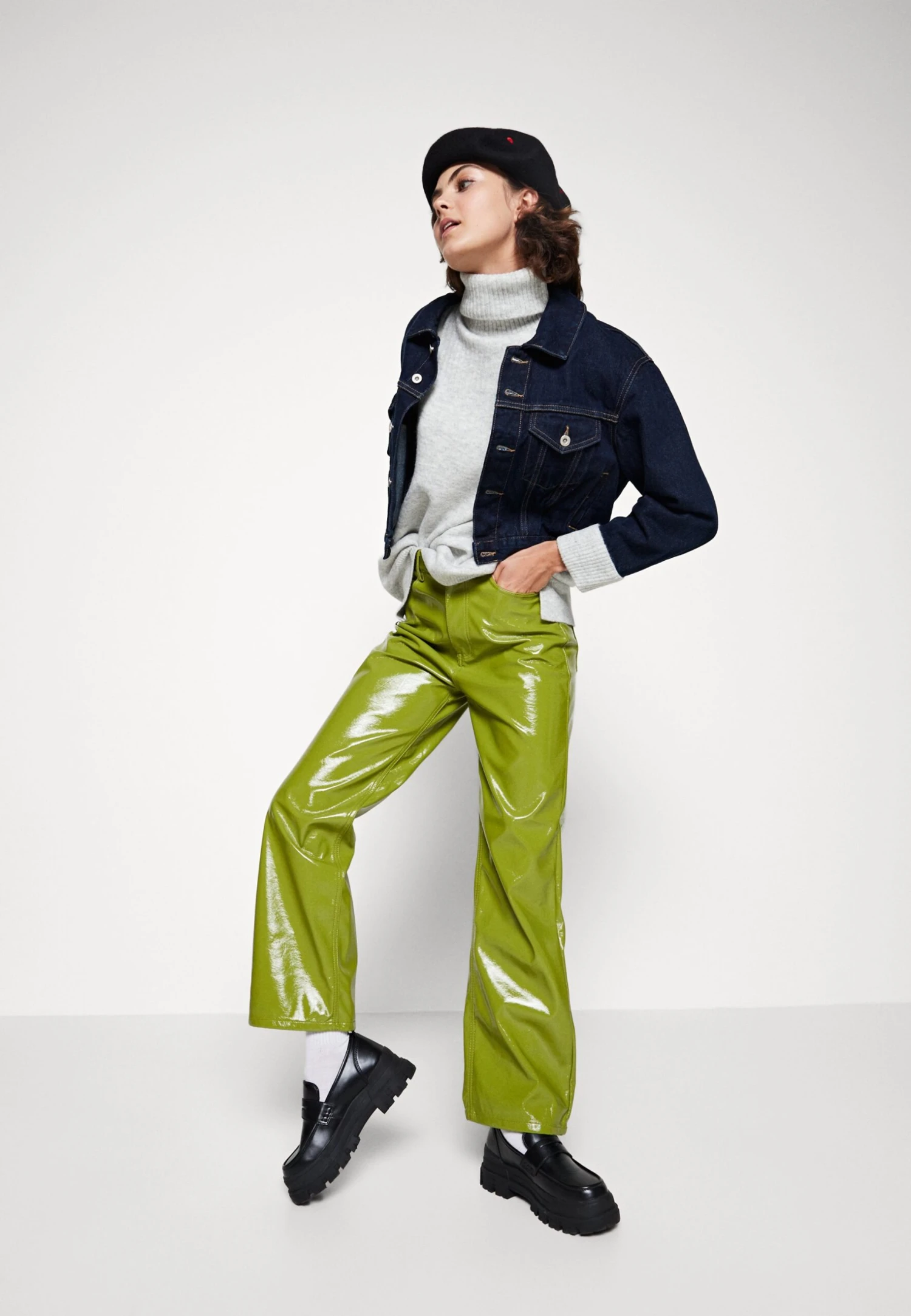 Even&Odd Trui - Mottled Light Grey 4 Even&Odd Trui - Mottled Light Grey - Afbeelding 2