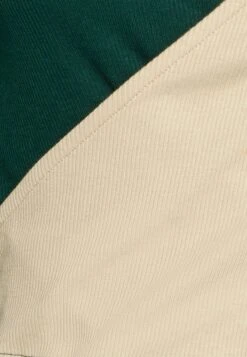 Even&Odd Longsleeve - Beige/Dark Green -Even&Odd 88ecf418dd2143f0b28439c394a45791