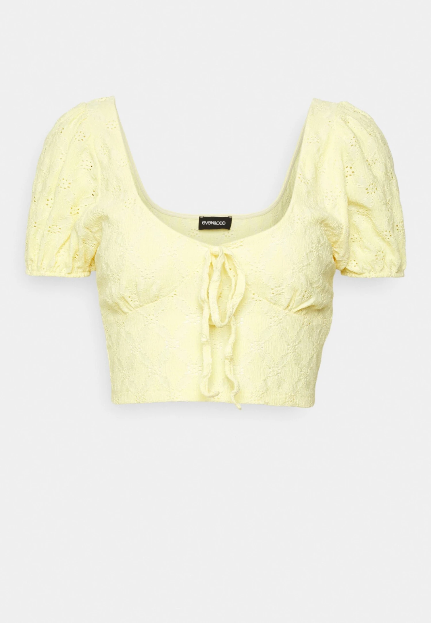 Even&Odd Romantic - Blouse - Light Yellow 6 Even&Odd Romantic - Blouse - Light Yellow - Afbeelding 4