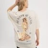 Liz Venus - T-Shirt Print - Beige