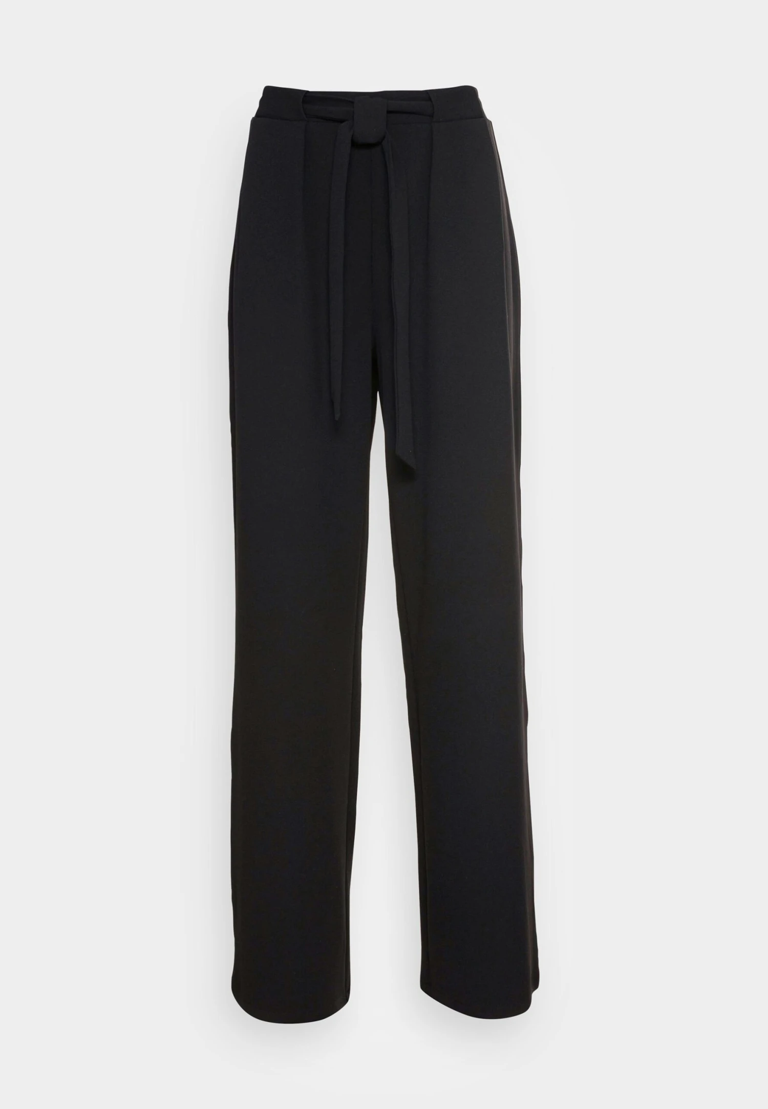 Even&Odd Belt Detail Wide Leg Pants - Broek - Black 6 Even&Odd Belt Detail Wide Leg Pants - Broek - Black - Afbeelding 4
