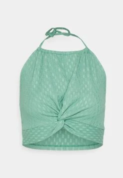 Even&Odd Wrinkle Halter- Top - Dark Green -Even&Odd 8e768e51a9644248961b0c39312d27b6